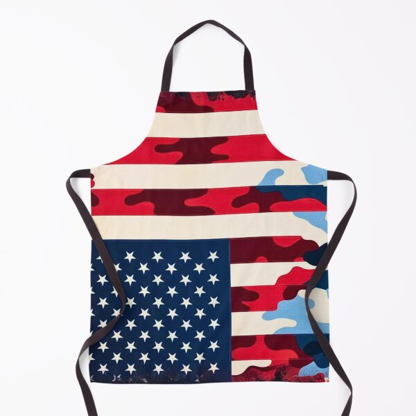 Artikelvorschau, Umgedrehtes, verzweifeltes Tarnmuster der amerikanischen Flagge entworfen und verkauft von CamouflageLab.