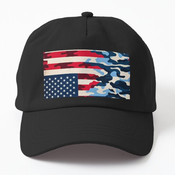 Item preview, Upside Down Distressed American Flag Camouflage Pattern designed and sold by CamouflageLab.