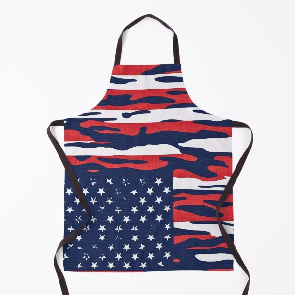 Artikelvorschau, Distressed Camo Amerikanische Flagge auf dem Kopf stehendes Tarnmuster entworfen und verkauft von CamouflageLab.