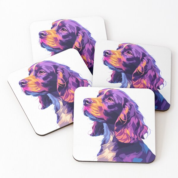 Item preview, Cute Flower American Cocker Spaniel Mom Dad Guardian Angel Best Friend Doggie Paw designed and sold by SMARTKIT  DESIGNAGENCY.