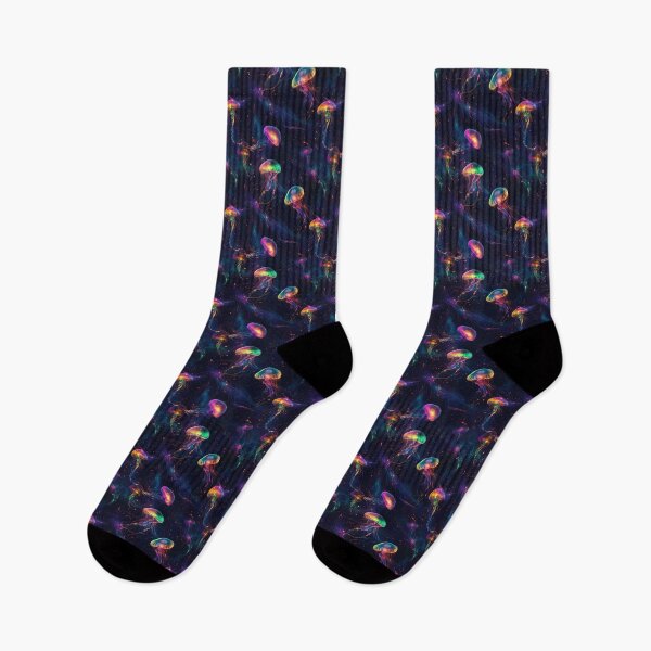 Item preview, Jellyfish in Rainbow Reflections designed and sold by MidArtForge.