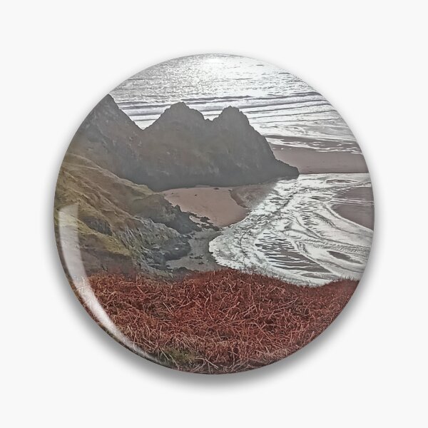 Item preview, Three Cliffs Bay, Gower Peninsula, February 2025 designed and sold by RedHillDigital.