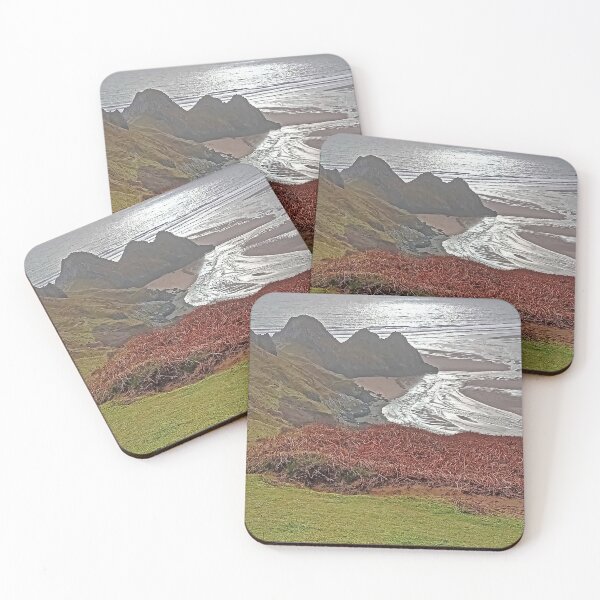 Item preview, Three Cliffs Bay, Gower Peninsula, February 2025 designed and sold by RedHillDigital.