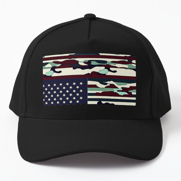 Item preview, Distressed Camo USA Upside Down Flag Camouflage Pattern designed and sold by CamouflageLab.