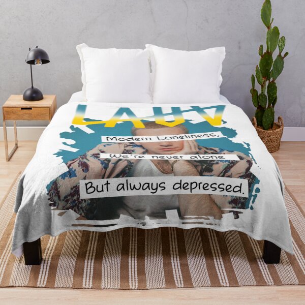 Item preview, We're Never Alone - Lauv designed and sold by DeadTired666.