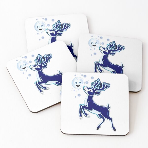 Item preview, The deer and the moon  designed and sold by mahjh.