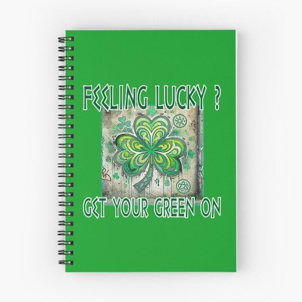 Item preview, St Patrick's Day Lucky Clover Irish Pride Street Art designed and sold by Medjed-Studios.