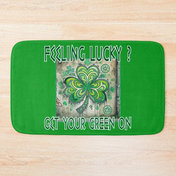 Item preview, St Patrick's Day Lucky Clover Irish Pride Street Art designed and sold by Medjed-Studios.