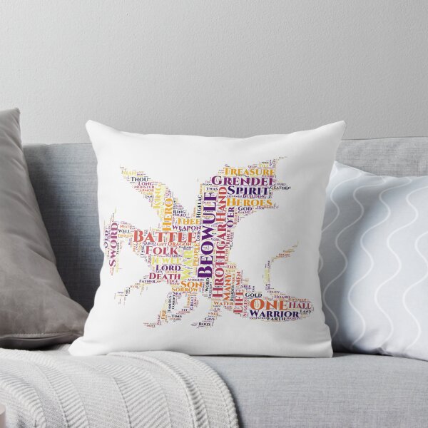 Item preview, Beowulf Dragon Word Art designed and sold by Amy Olsen.