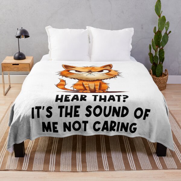 Item preview, Angry Stressed Cat Funny Stress Meme For Cat Lovers designed and sold by Blok45.