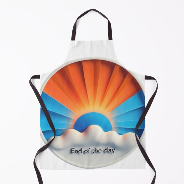 Item preview, End of the Day - Vibrant Sunset Illustration designed and sold by MaciejCraft.