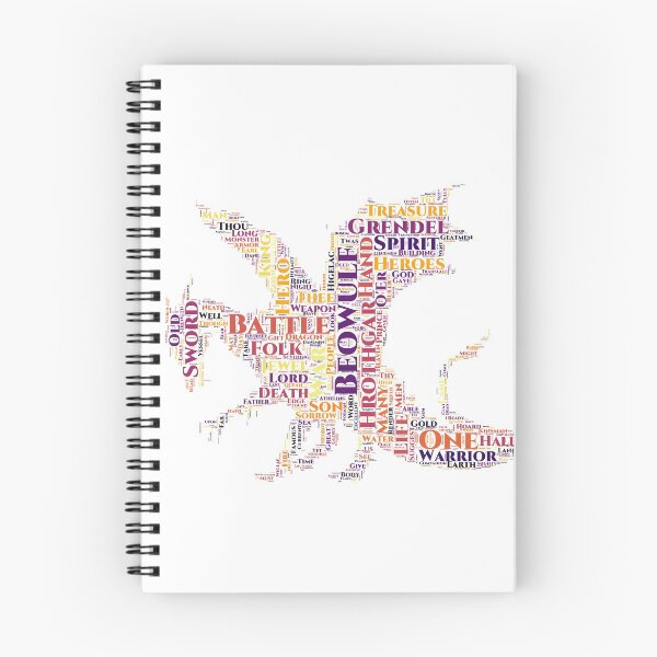 Item preview, Beowulf Dragon Word Art designed and sold by Amy Olsen.
