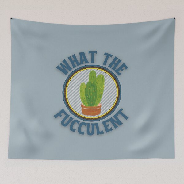Item preview, What the Fucculent Aloe Vera Humor designed and sold by Zakrytos ★★★★★.