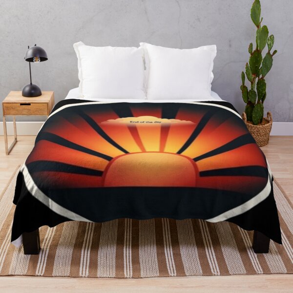Item preview, End of the Day - Warm Glow Sunset Art designed and sold by MaciejCraft.
