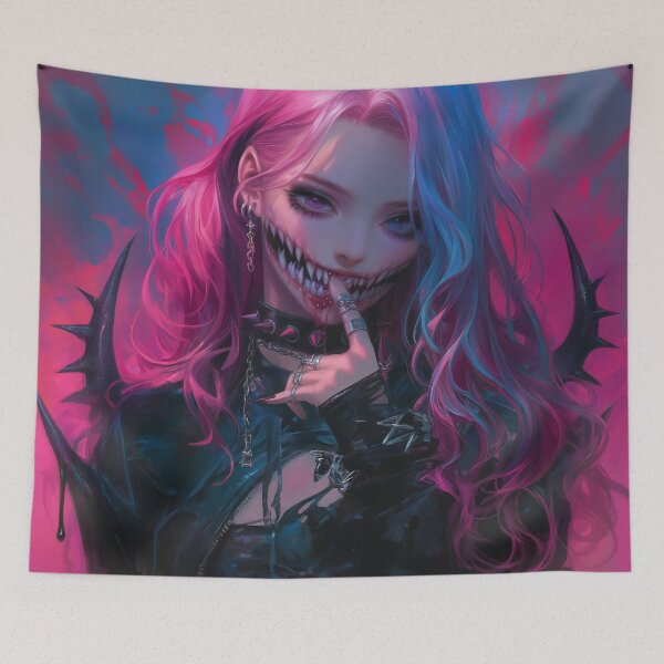 Aperçu de l'œuvre Fille Punk Méchante créée et vendue par CursedbyLilith.
