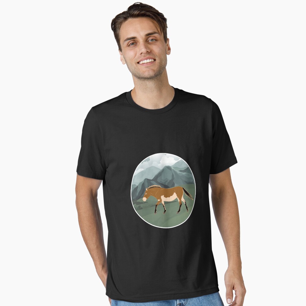 Aperçu de l'œuvre T-shirt essentiel créée et vendue par WebEquitation.