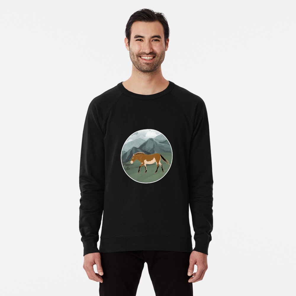 Aperçu de l'œuvre Sweatshirt léger créée et vendue par WebEquitation.