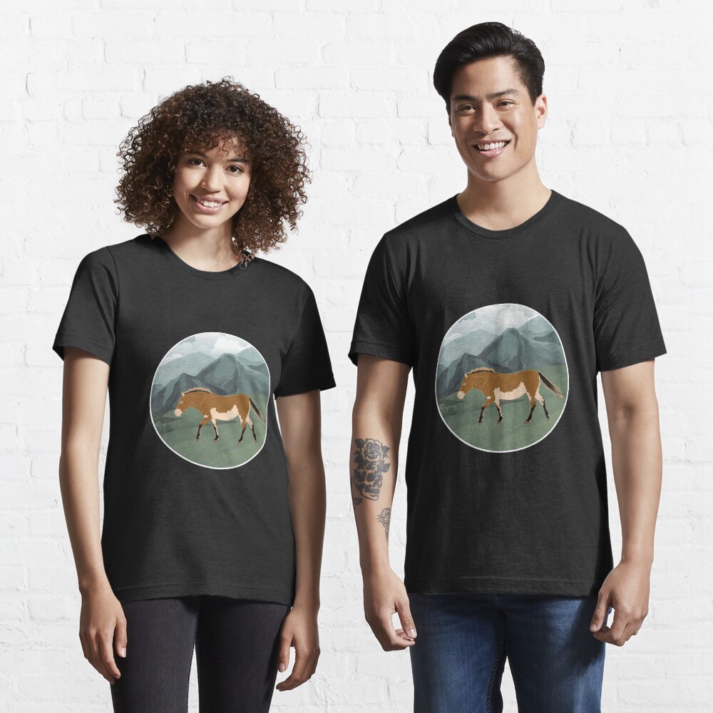Aperçu de l'œuvre T-shirt essentiel créée et vendue par WebEquitation.