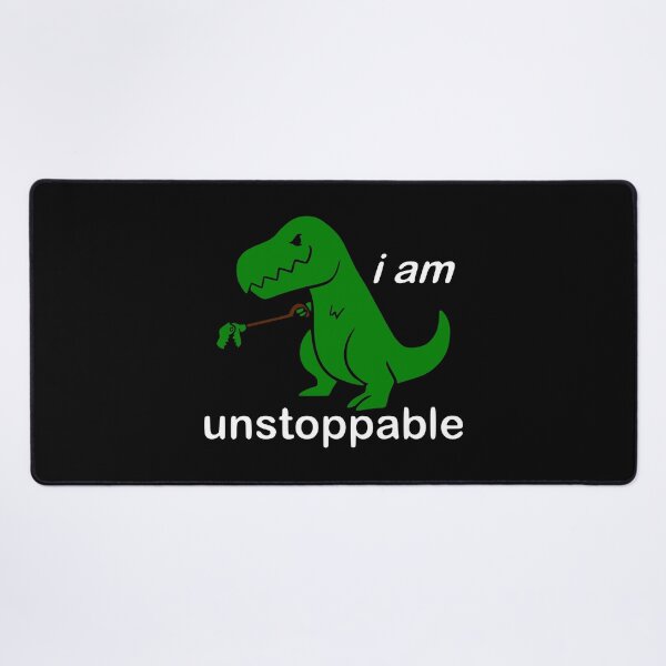 Item preview, T-Rex Unstoppable: Funny Dino Determination Tee designed and sold by fizzytees.