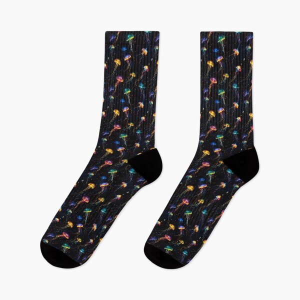 Item preview, Jellyfish in Rainbow Reflections designed and sold by MidArtForge.