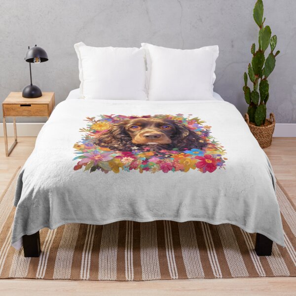 Item preview, Cute Flower American Cocker Spaniel Mom Dad Guardian Angel Best Friend Doggie Paw designed and sold by SMARTKIT  DESIGNAGENCY.