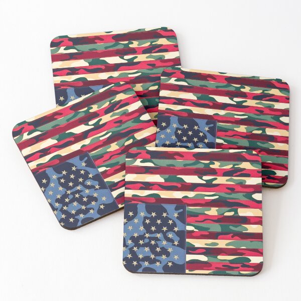 Item preview, Distressed American Flag Upside Down Camo Military Design designed and sold by CamouflageLab.