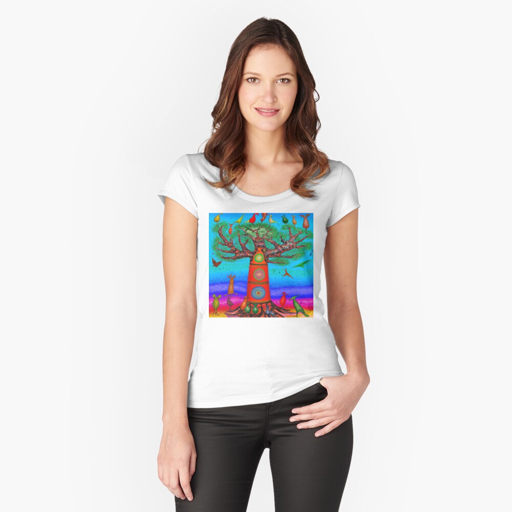 Artikel-Vorschau von Tailliertes Rundhals-Shirt, designt und verkauft von Evelyn3112.