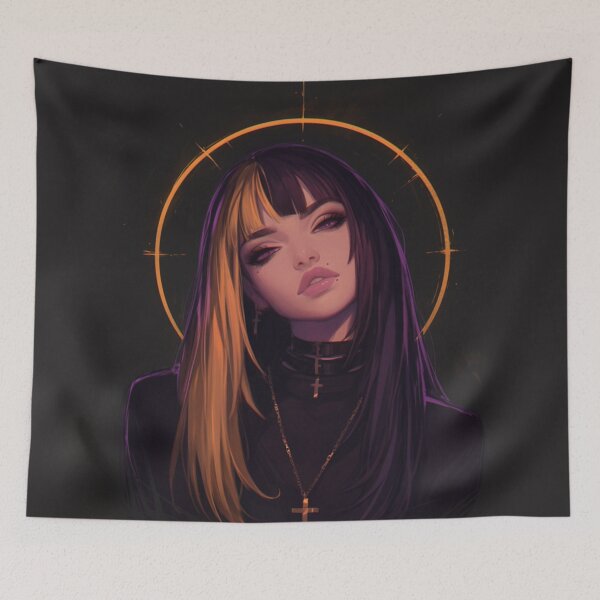 Aperçu de l'œuvre Adoration des filles gothiques créée et vendue par CursedbyLilith.