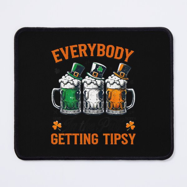 Item preview, Lucky Everybody In The Pub Getting Tipsy Funny St Patrick's Day designed and sold by Vincent-Cloud.