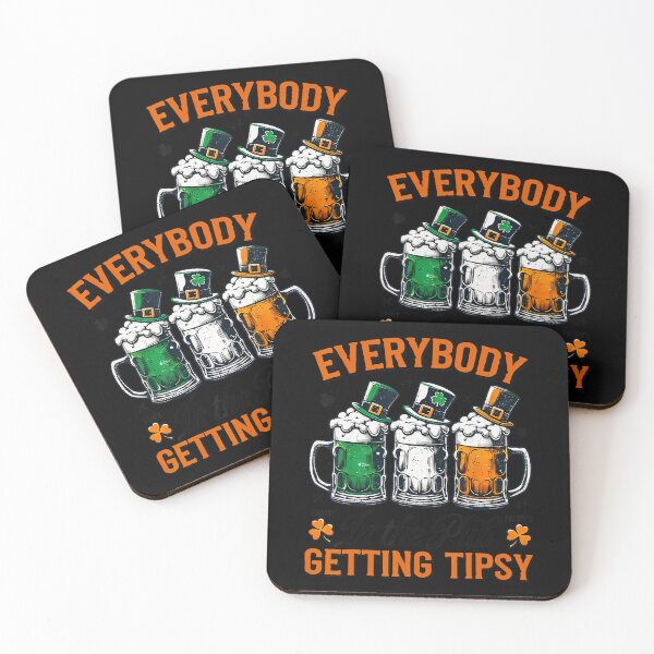 Item preview, Lucky Everybody In The Pub Getting Tipsy Funny St Patrick's Day designed and sold by Vincent-Cloud.