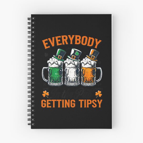 Item preview, Lucky Everybody In The Pub Getting Tipsy Funny St Patrick's Day designed and sold by Vincent-Cloud.