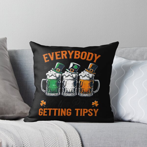 Item preview, Lucky Everybody In The Pub Getting Tipsy Funny St Patrick's Day designed and sold by Vincent-Cloud.