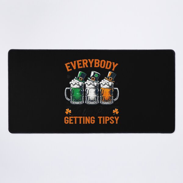 Item preview, Lucky Everybody In The Pub Getting Tipsy Funny St Patrick's Day designed and sold by Vincent-Cloud.