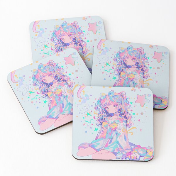 Item preview, Pastel Dream Anime Girl with Kawaii Aesthetic designed and sold by Kawai Anime Shop.