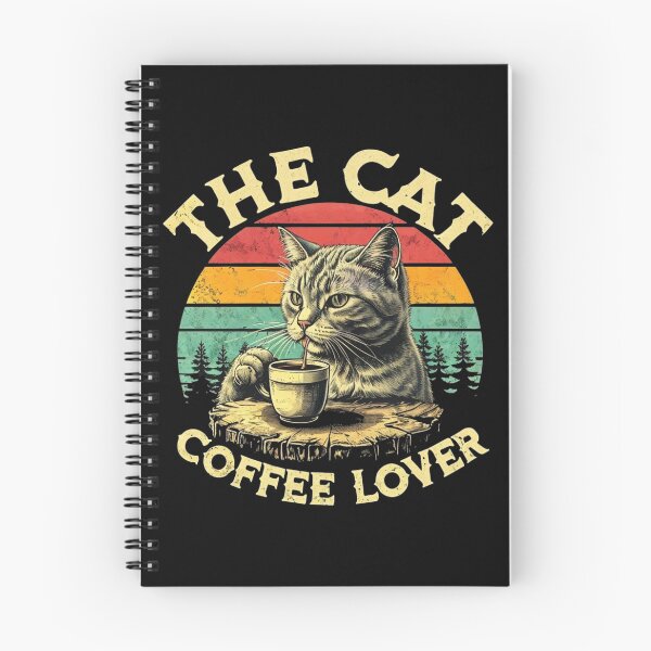Item preview, El gato amante del café designed and sold by Tees16.
