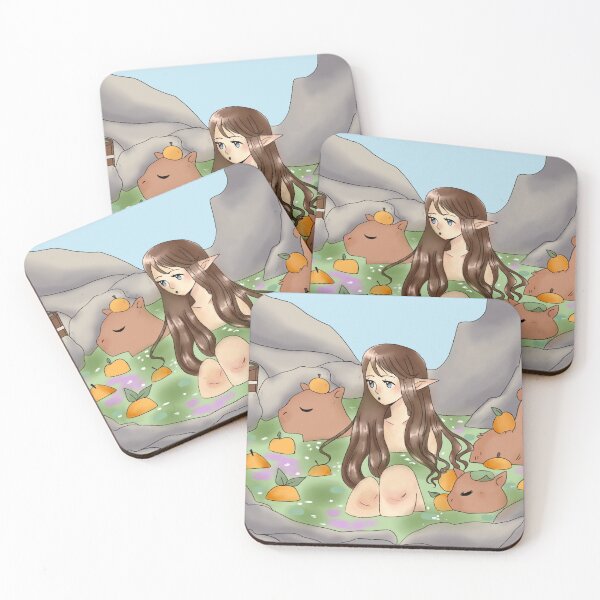 Item preview, Nymph relaxing in a pool designed and sold by PerinPaints.