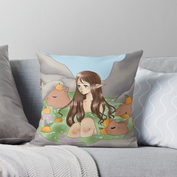 Item preview, Nymph relaxing in a pool designed and sold by PerinPaints.