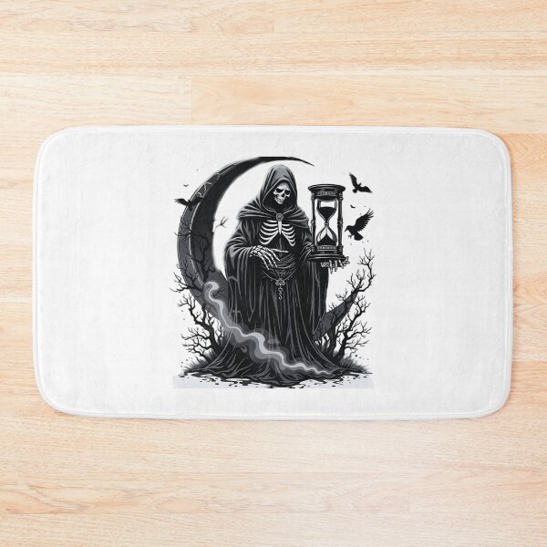 Item preview, Grim Reaper Timekeeper – Dark Gothic Death Art designed and sold by akhdesigns7.