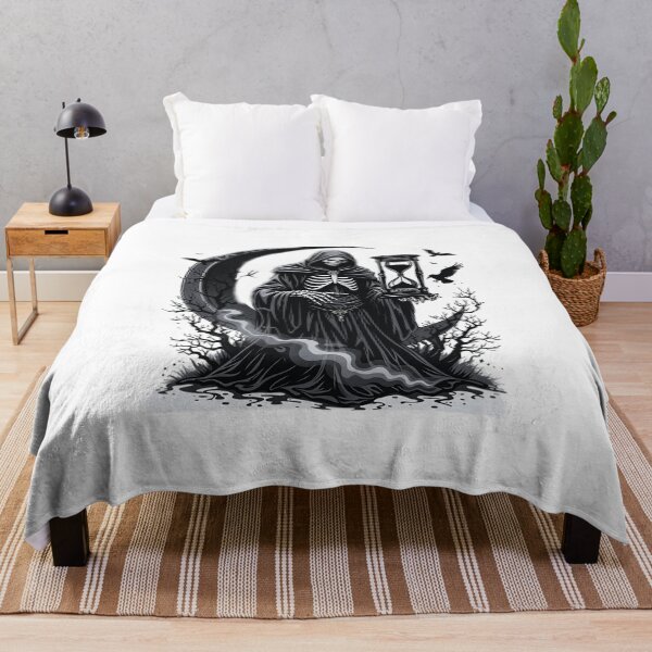 Item preview, Grim Reaper Timekeeper – Dark Gothic Death Art designed and sold by akhdesigns7.