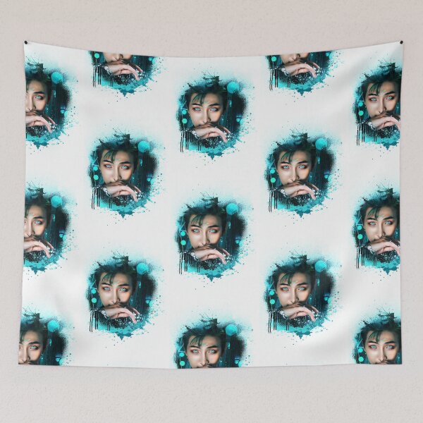 Item preview, Kim Namjoon - Future edit - Turquoise designed and sold by SuperSpider.