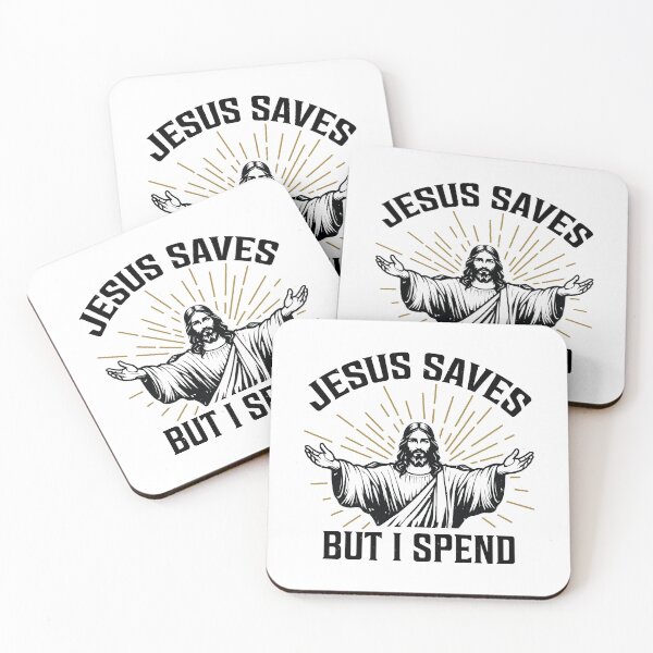 Item preview, Jesus Saves But I Spend designed and sold by PaulSDesign.