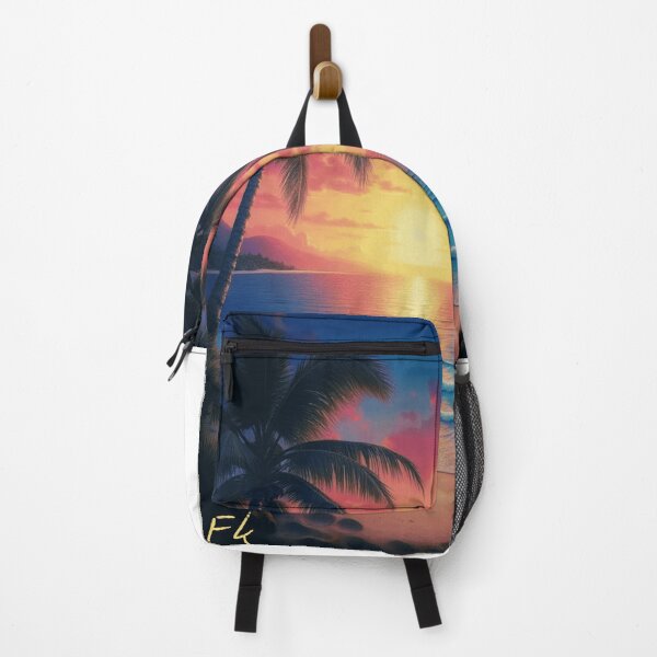Item preview, Sunset Beach Tropical Palm Tree designed and sold by Fateh-Kro ⭐⭐⭐⭐⭐.