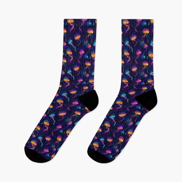 Item preview, Jellyfish in Rainbow Reflections designed and sold by MidArtForge.