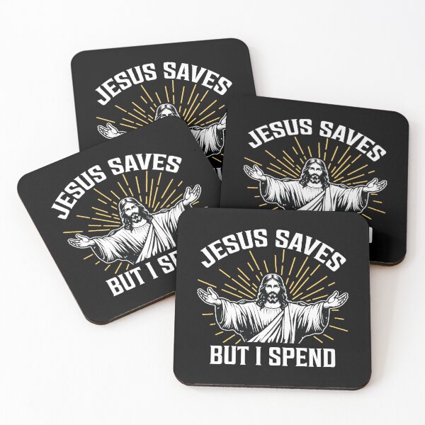 Item preview, Jesus Saves But I Spend designed and sold by PaulSDesign.
