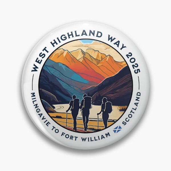 Item preview, WEST HIGHLAND WAY SCOTLAND 2025 sticker or shirt and more designed and sold by designkb.
