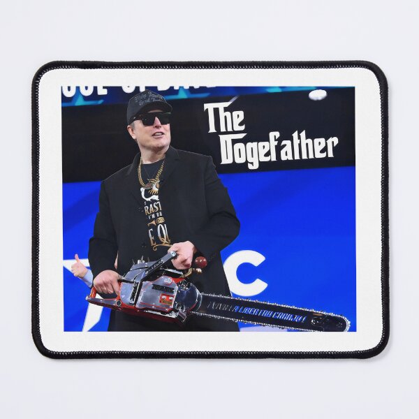 Item preview, The Dogefather Chainsaw DOGE designed and sold by fusedtees.