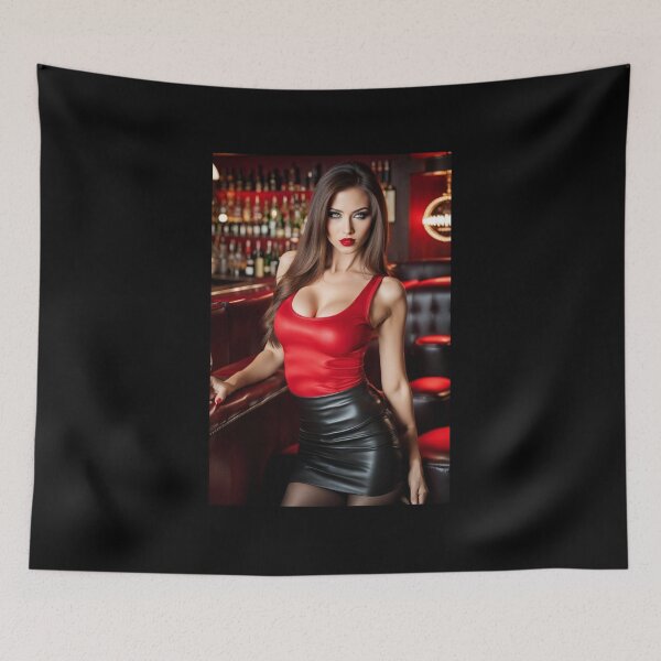 Item preview, The Lady at the Bar designed and sold by e-not-shop.
