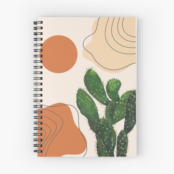 Item preview, Abstract modern botanical art , cactus designed and sold by Green Plantessa.