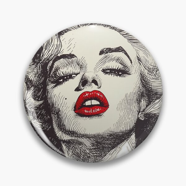 Item preview, Marilyn Monroe in the style of Robert Crumb designed and sold by AnOddAngle.