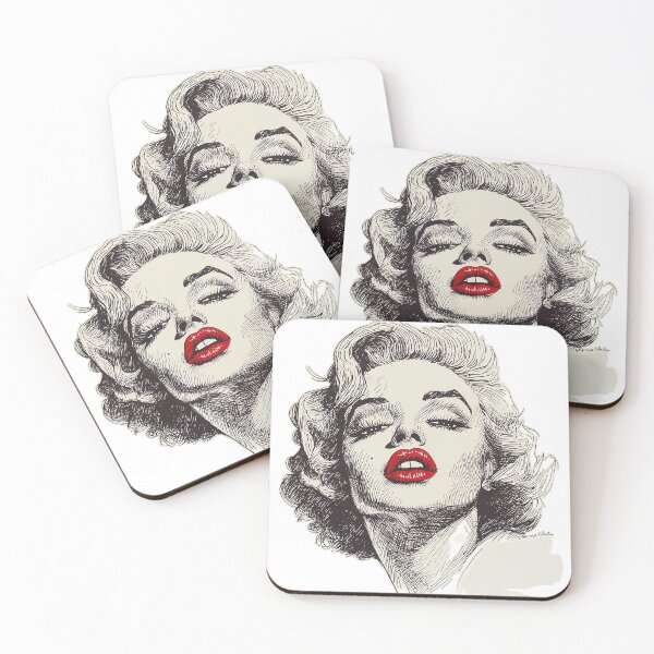 Item preview, Marilyn Monroe in the style of Robert Crumb designed and sold by AnOddAngle.
